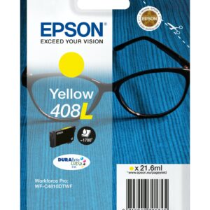 ORIGINALE Epson Cartuccia d'inchiostro giallo C13T09K44010 408L 1700 pagine 21,6ml