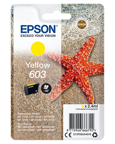 Epson Singlepack giallo 603 Ink