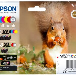 Epson Squirrel Multipack 6-colours 378XL / 478XL Claria Photo HD Ink