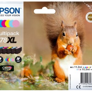 Epson Squirrel Multipack 6-colours 378XL Claria Photo HD Ink