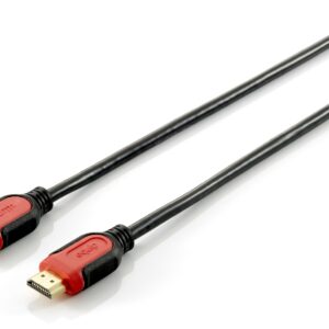 Equip 119342 cavo HDMI 2 m HDMI tipo A (Standard) Nero, Rosso