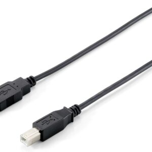 Equip 128862 cavo USB 5 m USB 2.0 USB A USB B Nero