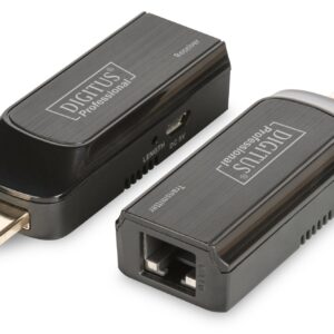 Estensore Di Linea Hdmi Con Cavo Di Rete Mt 50 Digitus