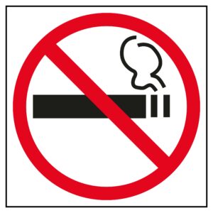 Etichetta segnaletica Apli No Smoking 1 U.