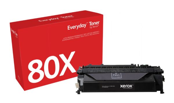 Everyday Toner Nero compatibile con HP 80X (CF280X), Resa super elevata