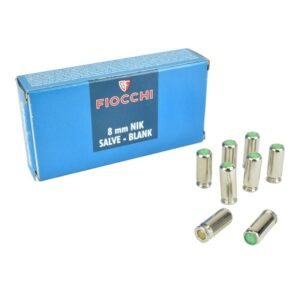 FIOCCHI CARTUCCE A SALVE CALIBRO 8 MM CONFEZIONE DA 50 PZ FI8