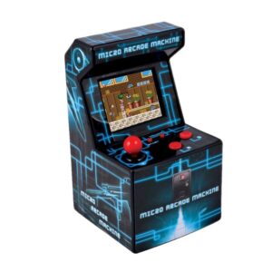 FR-TEC Mini Ital Arcade Machine - Schermo TFT da 2,5 - 250 giochi retrò - Alimentato da 3 batterie AA - Volume regolabile - Misure 15X9X8,8 cm - Vari colori