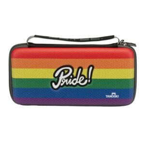 FR-TEC Tanooki Pride Custodia da Trasporto per Nintendo Switch - Design Innovativo - Odore di Frutta Tropicale - Spazio Speciale per i Giochi - Supporto Console - Vari Colori