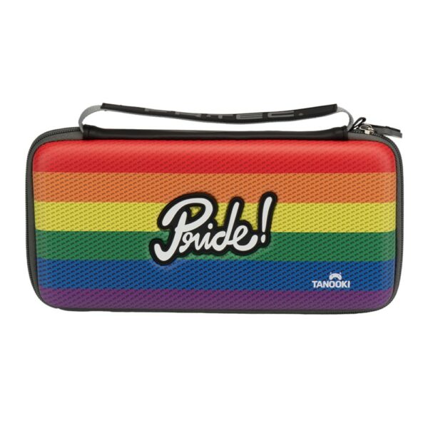 FR-TEC Tanooki Pride Custodia da Trasporto per Nintendo Switch - Design Innovativo - Odore di Frutta Tropicale - Spazio Speciale per i Giochi - Supporto Console - Vari Colori