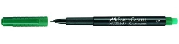 Faber-Castell 152363 marcatore permanente Verde 1 pz