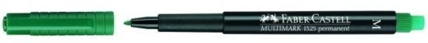 Faber-Castell 152563 marcatore permanente Verde 1 pz