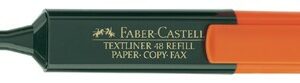 Faber-Castell 154815 evidenziatore 1 pz Punta smussata Arancione