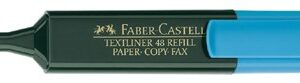 Faber-Castell 154851 evidenziatore 1 pz Punta smussata Blu