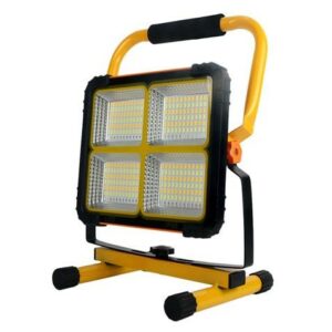 Faretto LED Elbat Solar 120W 780lm - Pannello solare integrato 6V, 3W - Batteria 3.2V, 20000mAh - Angolo di illuminazione 360º - Supporto pieghevole