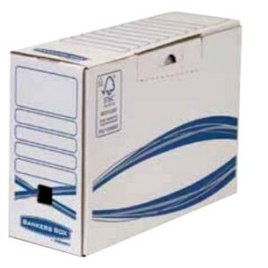 Fellowes 4460102 pacco Scatola da imballaggio Blu, Bianco