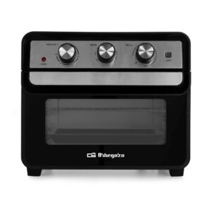 Forno Friggitrice Multifunzione Orbegozo HOF 220 - Potenza di 1600 W in Modalità Forno e 1700 W in Modalità Friggitrice ad Aria - Capacità 22 Litri - 6 Modalità di Cottura