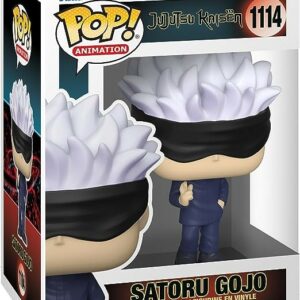 Funko Pop Animation Jujutsu Kaisen Satoru Gojo - Figura in vinile - Altezza 9,5 cm circa.