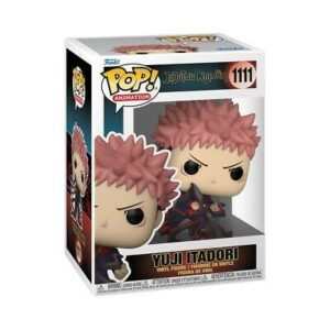 Funko Pop Animation Jujutsu Kaisen Yuji Itadori - Figura in vinile - Altezza 10,5 cm circa.