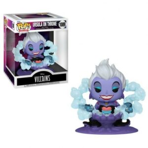 Funko Pop Deluxe Disney Villains Ursula sul trono - Figura in vinile - Altezza 12,8 cm circa.