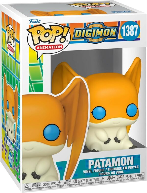 Funko Pop Digimon Patamon - Figura in vinile - Altezza 9 cm circa.