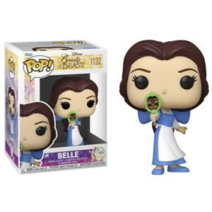 Funko Pop Disney La Bella e la Bestia Belle con specchio - Figura in vinile - Altezza 9,5 cm circa.