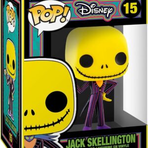 Funko Pop Disney Nightmare Before Christmas Jack Blacklight - Figura in vinile - Altezza 9,5 cm circa.