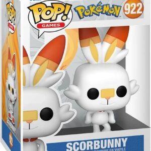 Funko Pop Pokemon Scorbunny - Figura in vinile - Altezza 9,5 cm circa.