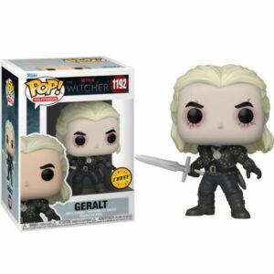 Funko Pop Television The Witcher Geralt di Rivia con opzione Chase - Figura in vinile - Altezza 9 cm circa.