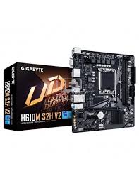 GIGABYTE SCHEDA MADRE H610M S2H V2 2*DDR5 HDMI/DVI/DISPLAY-PORT/VGA SOCKET 1700