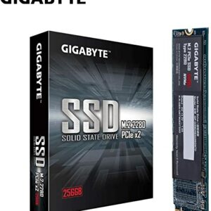 GIGABYTE SOLID STATE DRIVE SSD 256 GB M.2 NVMe GP-GSM2NE3256GNTD