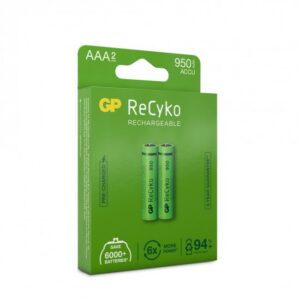 GP Batteries 100AAAHCE-2WB2 Batteria ricaricabile Mini Stilo AAA Nichel-Metallo Idruro (NiMH)