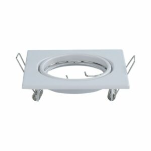 GU10 Square Spotlight Fitting White 2 Pcs/Box 82X82