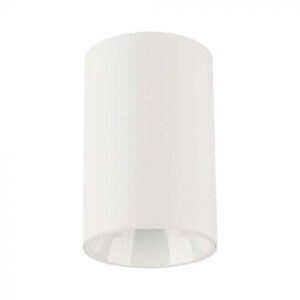 GU10 Surface Fitting Round White Body