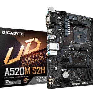 Gigabyte A520M S2H scheda madre Presa AM4 micro ATX