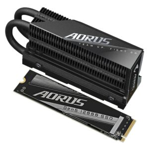 Gigabyte AORUS Gen5 12000 M.2 1 TB PCI Express 5.0 3D TLC NAND NVMe