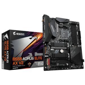 Gigabyte B550 AORUS ELITE AX V2 scheda madre Presa AM4 ATX AMD B550