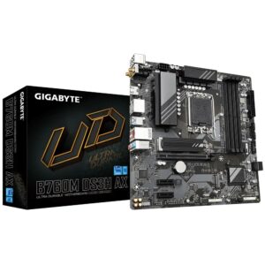 Gigabyte B760M DS3H AX (rev. 1.x) Intel B760 Express LGA 1700 micro ATX