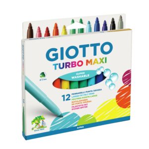 Giotto Astuccio 12 pennarelli turbo maxi