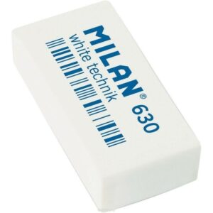 Gomma Milan Nata 630 Tecnica - Rettangolare Colore Bianco