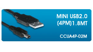 HANTOL CAVO USB A MINI USB 1,8 mt CCUA4P-02M