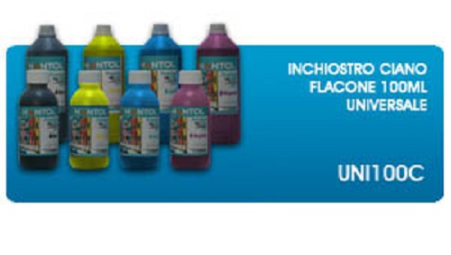 HANTOL FLACONE INCHIOSTRO CIANO 100 ml UNIVERSALE