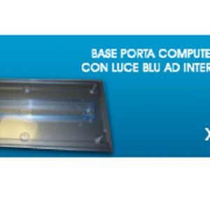 HANTOL STAND PER CASE CON LED BLU AD INTERMITTENZA XSTAND