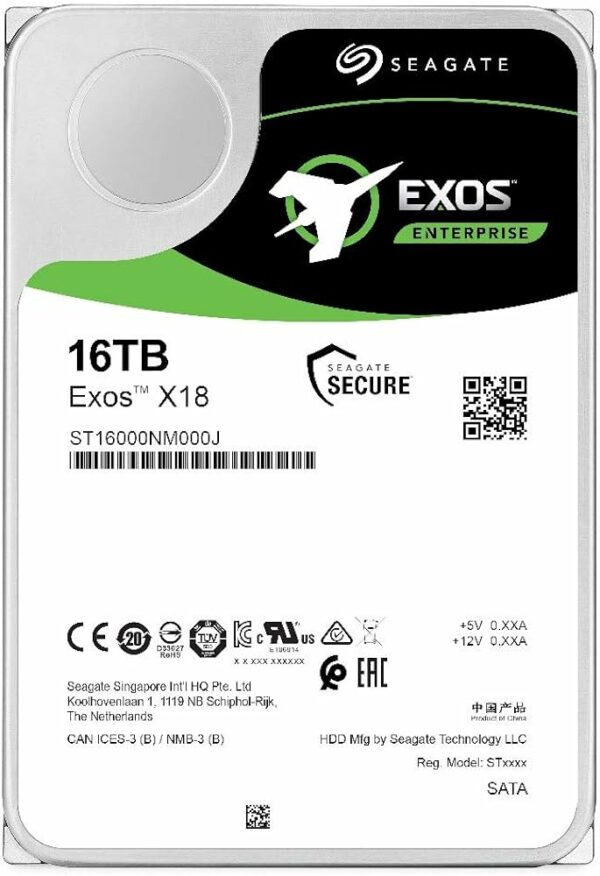 HARD DISK 3,5 SATA III 16TB SEAGATE ST16000NM000J