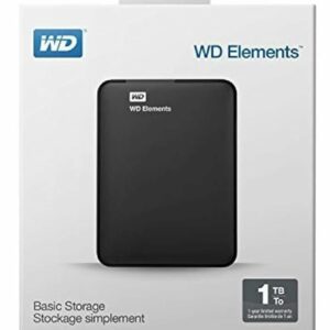 HARD DISK ESTERNO 2,5 USB 3.0 1TB WESTERN DIGITAL WDBUZG0010BBK