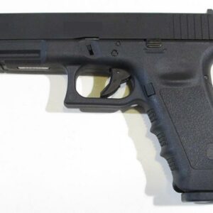 HFC PISTOLA GIOCATTOLO SOFTAIR GLOCK 17 GREEN GAS SCARRELLANTE CON CARRELLO IN METALLO HG 185