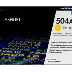 ORIGINALE HP toner giallo CE252A 504A 7000 pagine