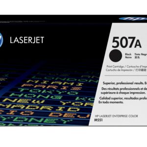 ORIGINALE HP toner nero CE400A 507A 5500 pagine standard