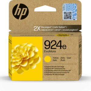 HP Cartuccia di inchiostro giallo originale 924e EvoMore