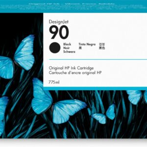 HP Cartuccia inchiostro nero DesignJet 90, 775 ml