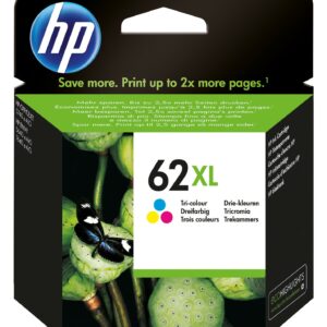 ORIGINALE HP Cartuccia d'inchiostro differenti colori C2P07AE 62 XL 415 pagine